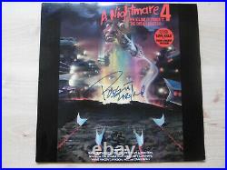 Robert Englund Autogramm signed LP-Cover A Nightmare On Elm Street 4 Vinyl