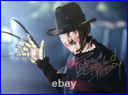 Robert Englund Nightmare On Elm Street 16 X 12 Signed Photo