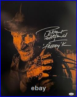 Robert Englund Signed 16x20 Photo Nightmare on Elm Street Autographed JSA COA 3