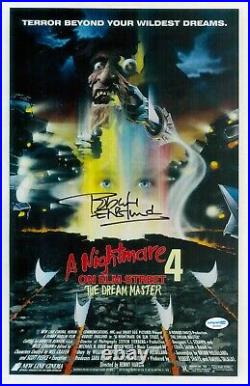 Robert Englund Signed Large Nightmare On Elm Street Photo (1) Also Acoa