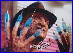 Robert Englund signed in Black 16x12 Nightmare on Elm Street