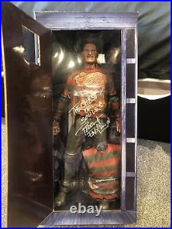 SIGNED NECA 18 Nightmare on Elm Street Figure Rare