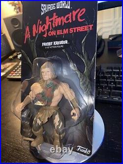 Savage World A Nightmare On Elm Street Freddy Kreuger 5.5 Trade Box Funko