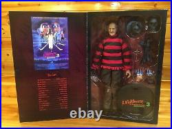 Sideshow EXCLUSIVE Freddy Krueger 12 Action Figure A Nightmare On Elm Street 3