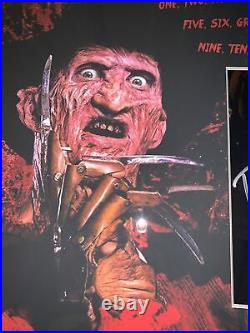 Signed Robert Englund Freddie Krueger Nightmare On Elm Street Photo Montage