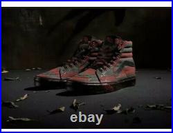 Size 13 Vans X Horror Nightmare On Elm Street SK8-Hi Freddy Krueger Mens Sz 13