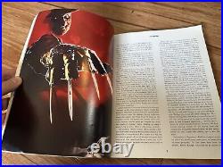 The Nightmare Never Ends Official History of Freddy Krueger Elm Street Book RARE