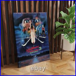 The Nightmare On Elm Street Classic Horror Movie Canvas Framed or Poster 03