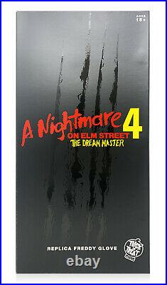 Trick or Treat Studios A Nightmare on Elm Street 4 Deluxe Freddy Krueger Glove