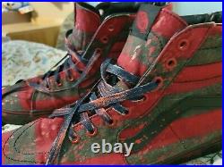Van's Freddy Krueger Nightmare on Elm Street Size 12 UK Excellent Conditio Shoes
