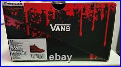 Vans House of Terror Nightmare on Elm Street Sk8 Hi Size 9 Freddy Krueger