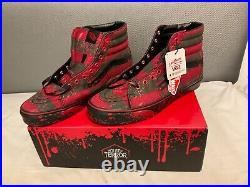 Vans Nightmare On Elm Street SK8-Hi Freddy Krueger Brand New UK Size 10 Unisex