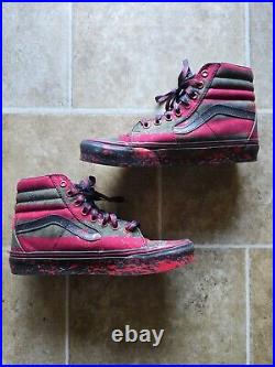 Vans Sk8-Hi Nightmare On Elm Street Freddy Krueger House of Terror Shoes