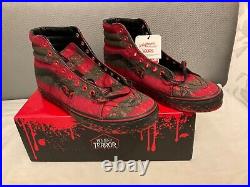 Vans X Horror Nightmare On Elm Street SK8-Hi Freddy Krueger Brand New UK Size 10