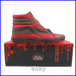 Vans x Horror Sk8-HI Freddy Krueger Nightmare On Elm Street Size 11.5 Mens NEW