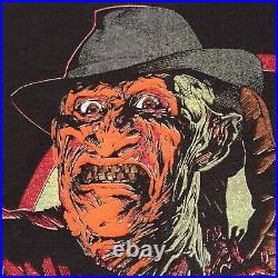 Vintage 80s Nightmare On Elm Street 4 1988 Dream Master Shirt Authentic USA Made