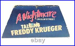 Vintage A Nightmare on Elm Street Freddy Krueger 1989 Talking Doll RX