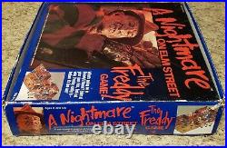 Vintage Complete 1989 Nightmare on Elm Street The Freddy Krueger Board Game Rare