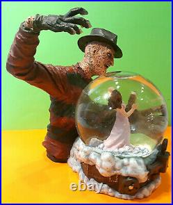 Vintage Freddy Krueger And A Nightmare On Elm Street Neca Water Globe