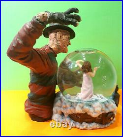 Vintage Freddy Krueger And A Nightmare On Elm Street Neca Water Globe
