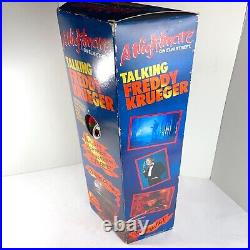 Vintage Freddy Krueger Nightmare on Elm Street 18 Talking Doll 1989 Works