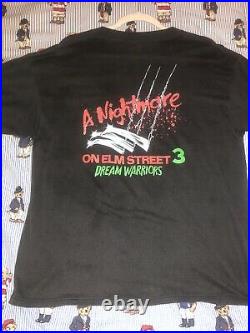 Vintage Freddy Krueger Nightmare on Elm Street Promo T Shirt 1984