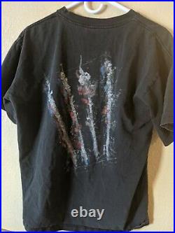 Vintage Freddy Krueger Shirt L Nightmare on Elm Street Gore Horror Cygnus
