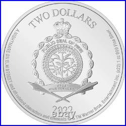 WARNER BROS A Nightmare on Elm Street 1oz Pure Silver Coin NZ Mint