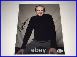 Wes Craven Signed Photo Nightmare On Elm Street Scream The Hills Have Eyes + BAS