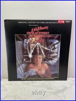 Wes Craven's A Nightmare on Elm Street Vinyl record Soundtrack 1984 Victor